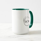 Mug du logo DCW (Devant droit)