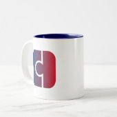 Mug du logo de l'application CNCT (Devant gauche)