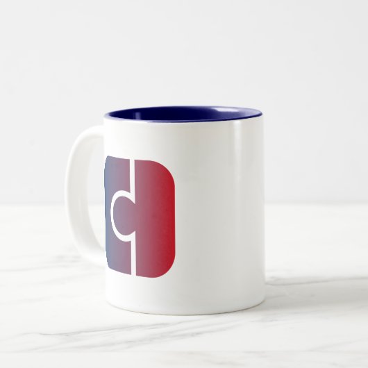 Mug du logo de l'application CNCT (Devant gauche)