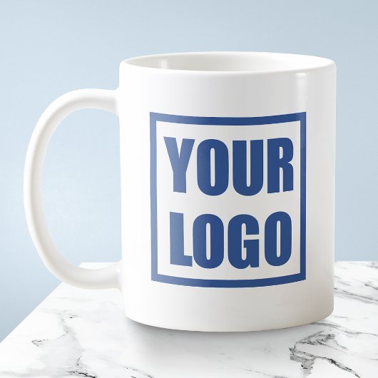 Mug du logo de l'entreprise double face