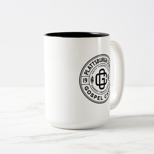 Mug du logo de PSGC (Devant droit)