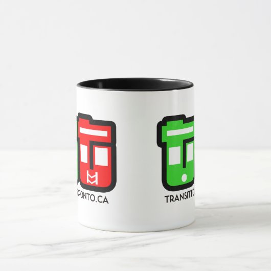 Mug du logo de Toronto Transit (Centre)