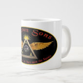 Mug du logo des fils veuves (Devant droit)