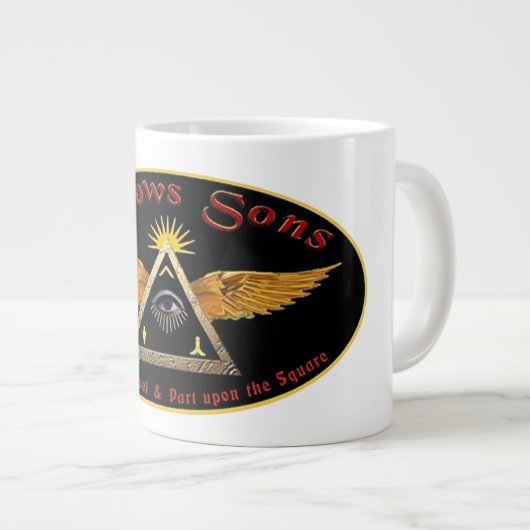 Mug du logo des fils veuves (Devant droit)