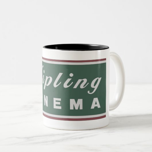 Mug du logo du cinéma Kipling (Devant droit)
