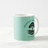 Mug du logo du club de golf (Devant droit)