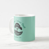 Mug du logo du club de golf (Devant gauche)