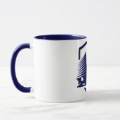 Mug du logo du conducteur de camion (Gauche)