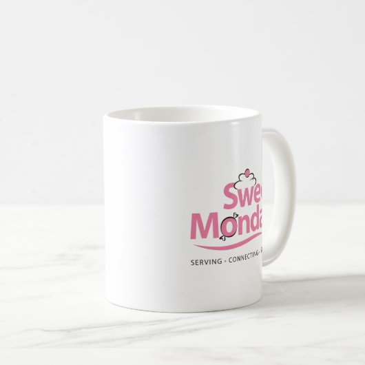 Mug du logo du lundi doux (Devant droit)