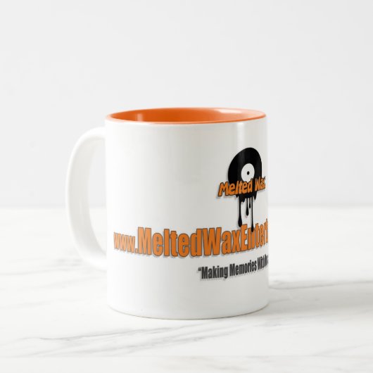 Mug du logo du site Web de cire fondue (2019) (Devant gauche)