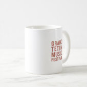 Mug du logo en terre cuite GTMF (Devant droit)