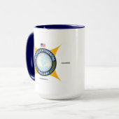 Mug du logo ferroviaire intercontinental (Devant gauche)