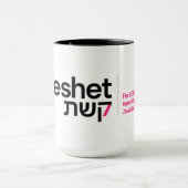 Mug du logo Keshet (Centre)