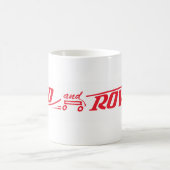 Mug du logo rouge et Rover (Centre)