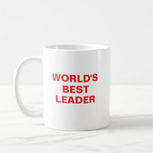 Mug du meilleur leader du monde
