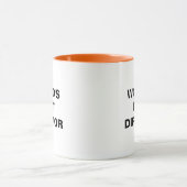 Mug du meilleur réalisateur personnalisé pour ciné (Centre)