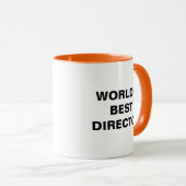 Mug du meilleur réalisateur personnalisé pour ciné (Devant droit)