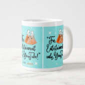 Mug Du Milieu Du Siècle : Pour Le Divertissement S (Devant droit)