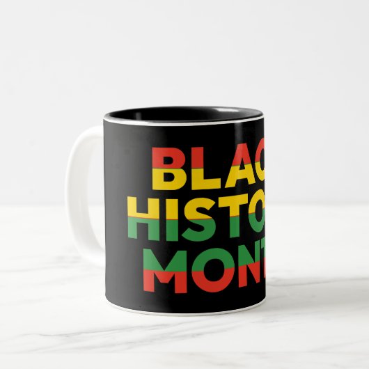 Mug du mois de l'histoire noire (Devant gauche)