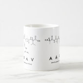 Mug du nom du peptide Aarav (Centre)