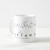 Mug du nom du peptide Aaryan (Devant gauche)