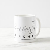 Mug du nom du peptide Achraf (Devant droit)