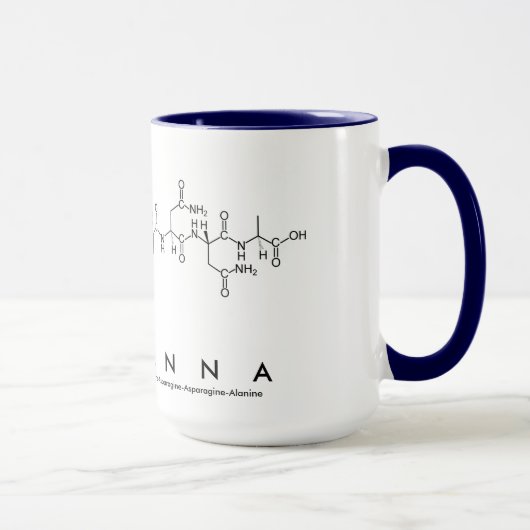 Mug du nom du peptide Adrianna (Droite)