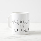 Mug du nom du peptide Alianna (Devant gauche)