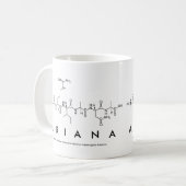 Mug du nom du peptide Ariana (Devant gauche)