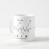 Mug du nom du peptide Arik (Devant gauche)