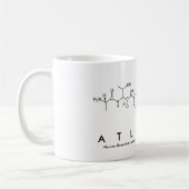 Mug du nom du peptide Atlanta (Gauche)