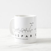Mug du nom du peptide Caspar (Devant gauche)
