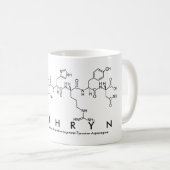 Mug du nom du peptide cathryn (Devant droit)