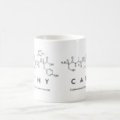 Mug du nom du peptide Cathy (Centre)