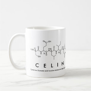 Mug du nom du peptide celin