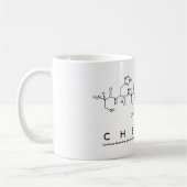 Mug du nom du peptide chanceux (Gauche)