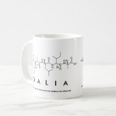 Mug du nom du peptide Dalia (Devant gauche)