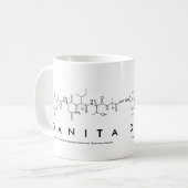 Mug du nom du peptide Danita (Devant gauche)