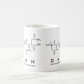 Mug du nom du peptide Dann (Centre)