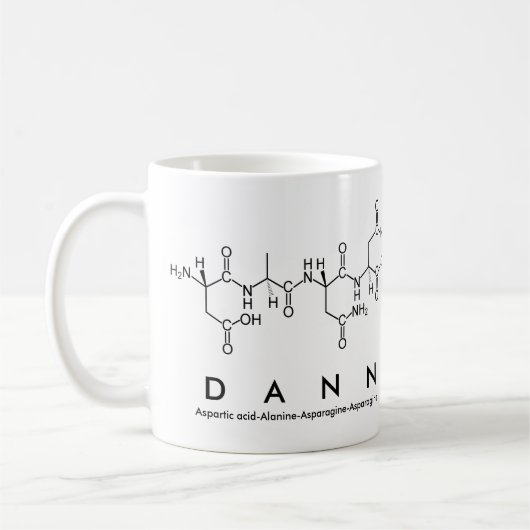 Mug du nom du peptide Dann (Gauche)