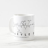 Mug du nom du peptide daryle (Devant gauche)