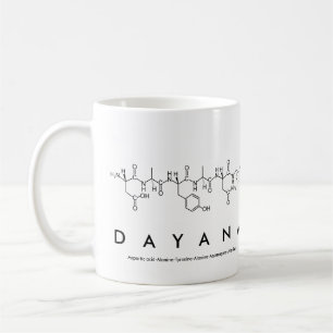 Mug du nom du peptide Dayana