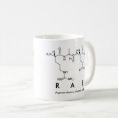 Mug du nom du peptide de base (Devant droit)