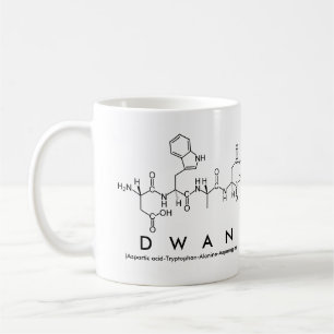 Mug du nom du peptide de Dwan