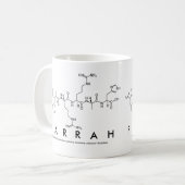 Mug du nom du peptide de Farrah (Devant gauche)
