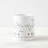 Mug du nom du peptide de la chair (Centre)