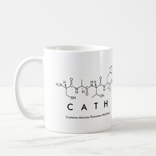 Mug du nom du peptide de la mort (Gauche)