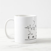 Mug du nom du peptide de l'emeline (Gauche)