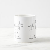 Mug du nom du peptide de l'imen (Centre)