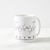 Mug du nom du peptide de Madeline (Devant droit)
